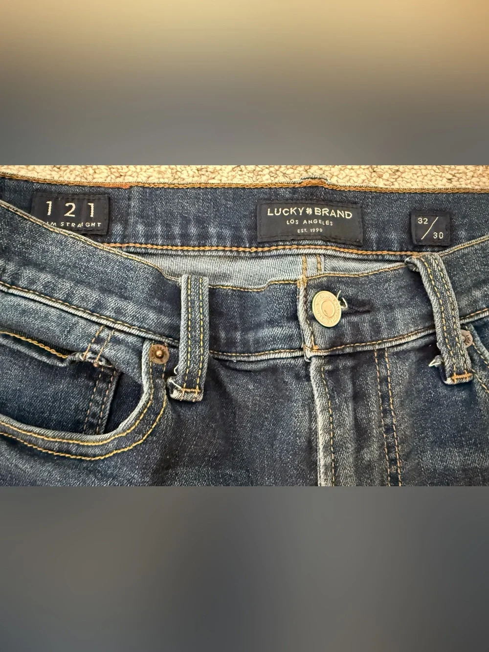 Lucky Brand 121 Slim  Straight Jeans Sz 32/30
